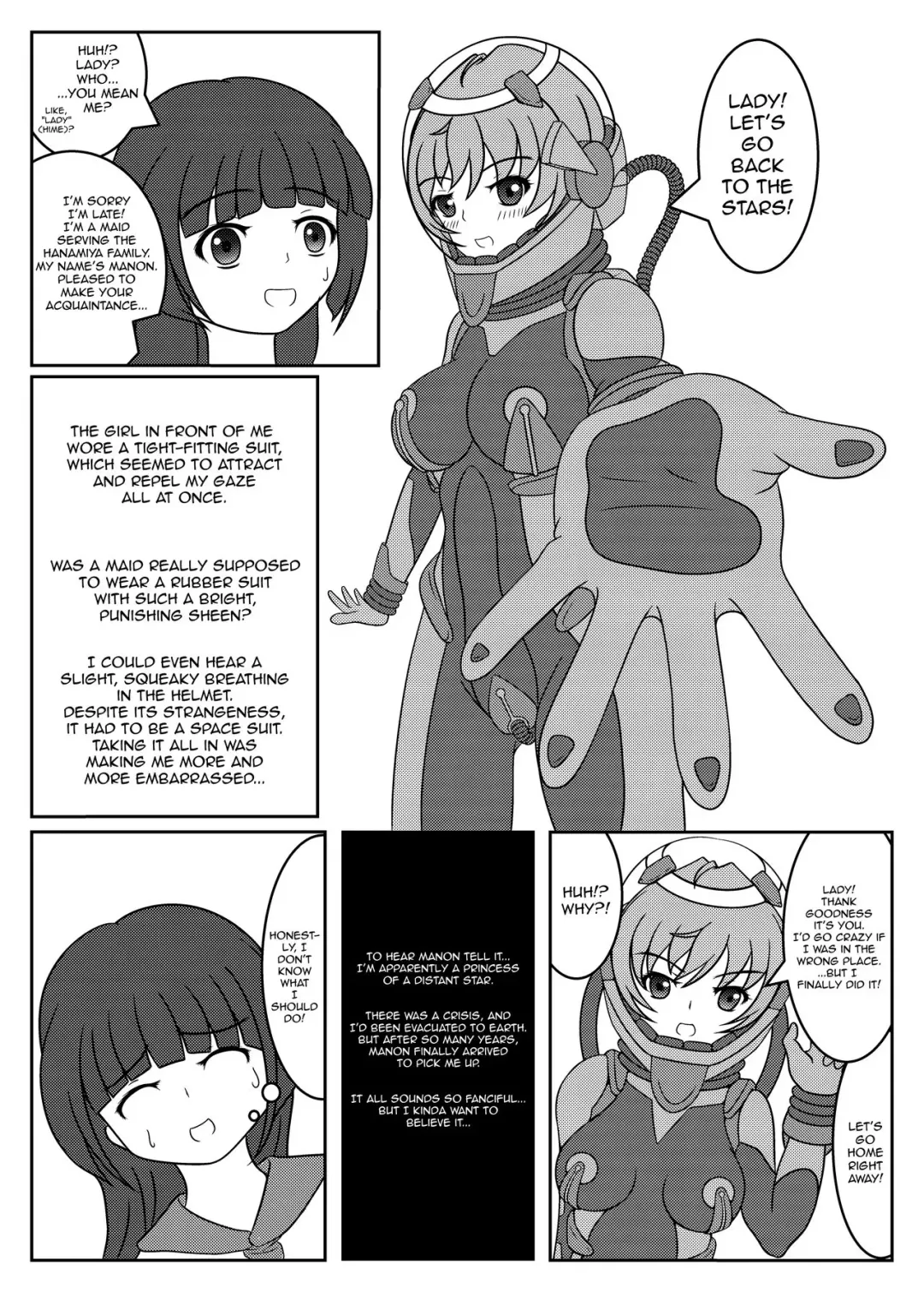 [Kouya] Ojou-sama! Hoshi e Kaerimashou!! | Lady! Let's Go Back to the Stars! Fhentai.net - Page 4