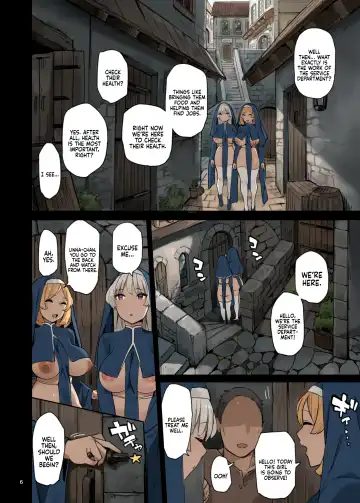 Houshibu o Kengaku Shiyou! | Let's Visit The Service Department! Fhentai.net - Page 6