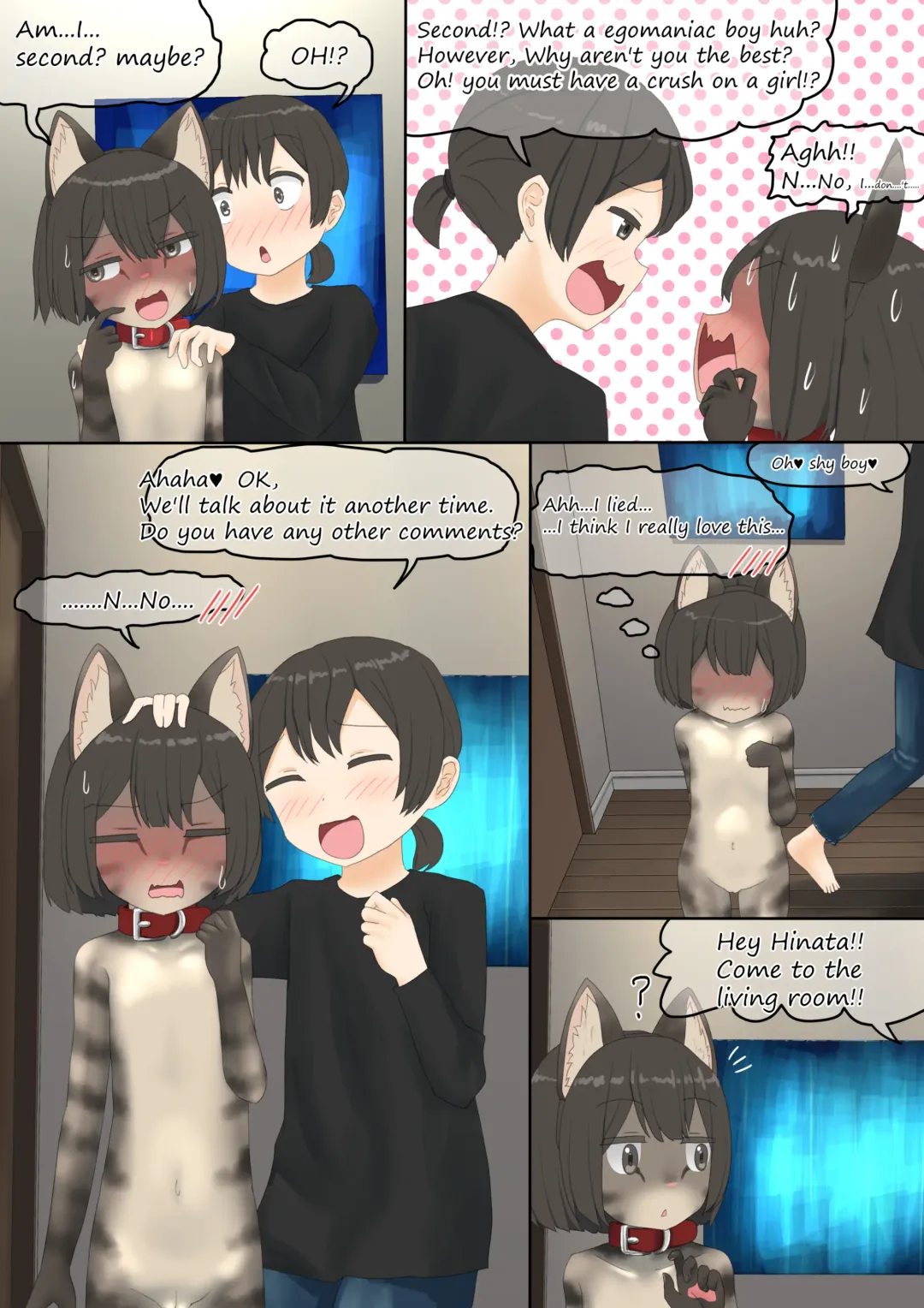 neko Cat Painting shinshi zaibatsu Fhentai - Page 56
