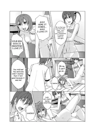 [Chikahii] Mini ♂ Ani no Kanojo o Netotta no wa Deka ♂ no Imouto!? | It was the big dick sister who slept with her small dick brother's girlfriend! Fhentai.net - Page 15