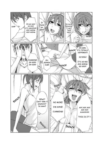 [Chikahii] Mini ♂ Ani no Kanojo o Netotta no wa Deka ♂ no Imouto!? | It was the big dick sister who slept with her small dick brother's girlfriend! Fhentai.net - Page 9