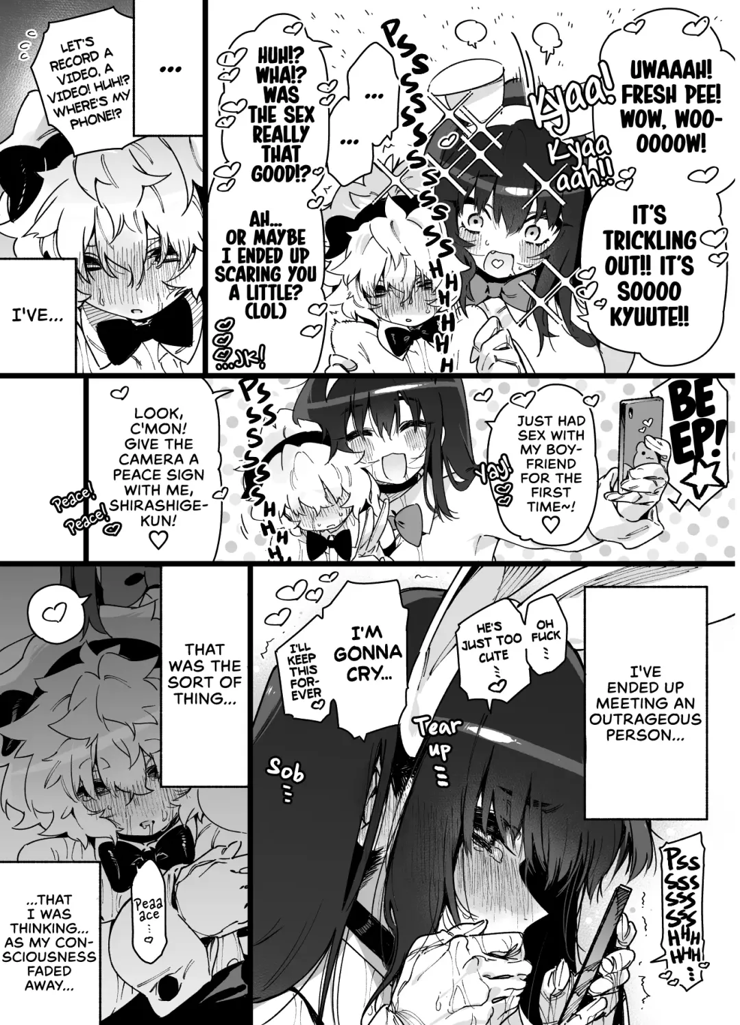 [Chomoran] Classmate no Joshi Inma ni Renkyuuchuu no Otomarikai de Osowarechau Danshi no Hanashi | A Story About A Boy Being Assaulted By His Succubus Classmate During A Sleepover Over The Holidays Fhentai - Page 54