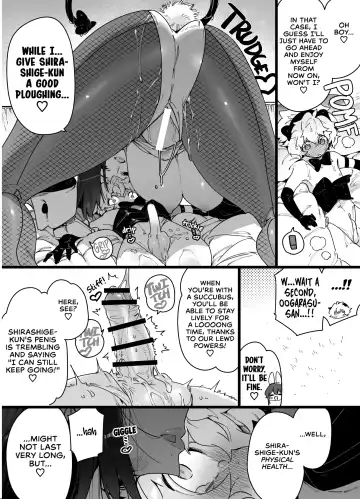 [Chomoran] Classmate no Joshi Inma ni Renkyuuchuu no Otomarikai de Osowarechau Danshi no Hanashi | A Story About A Boy Being Assaulted By His Succubus Classmate During A Sleepover Over The Holidays Fhentai - Page 42
