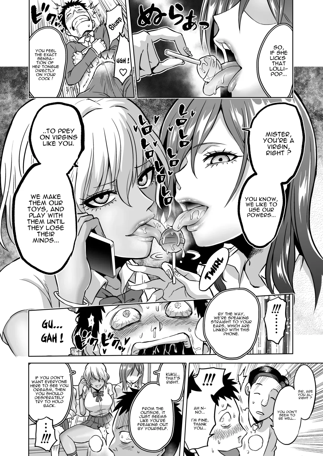 [Bose] Kankaku no parafiria ~ nikushokukei JK tachi ni chippo no kankaku o shihaisaretara ~ Fhentai.net - Page 8