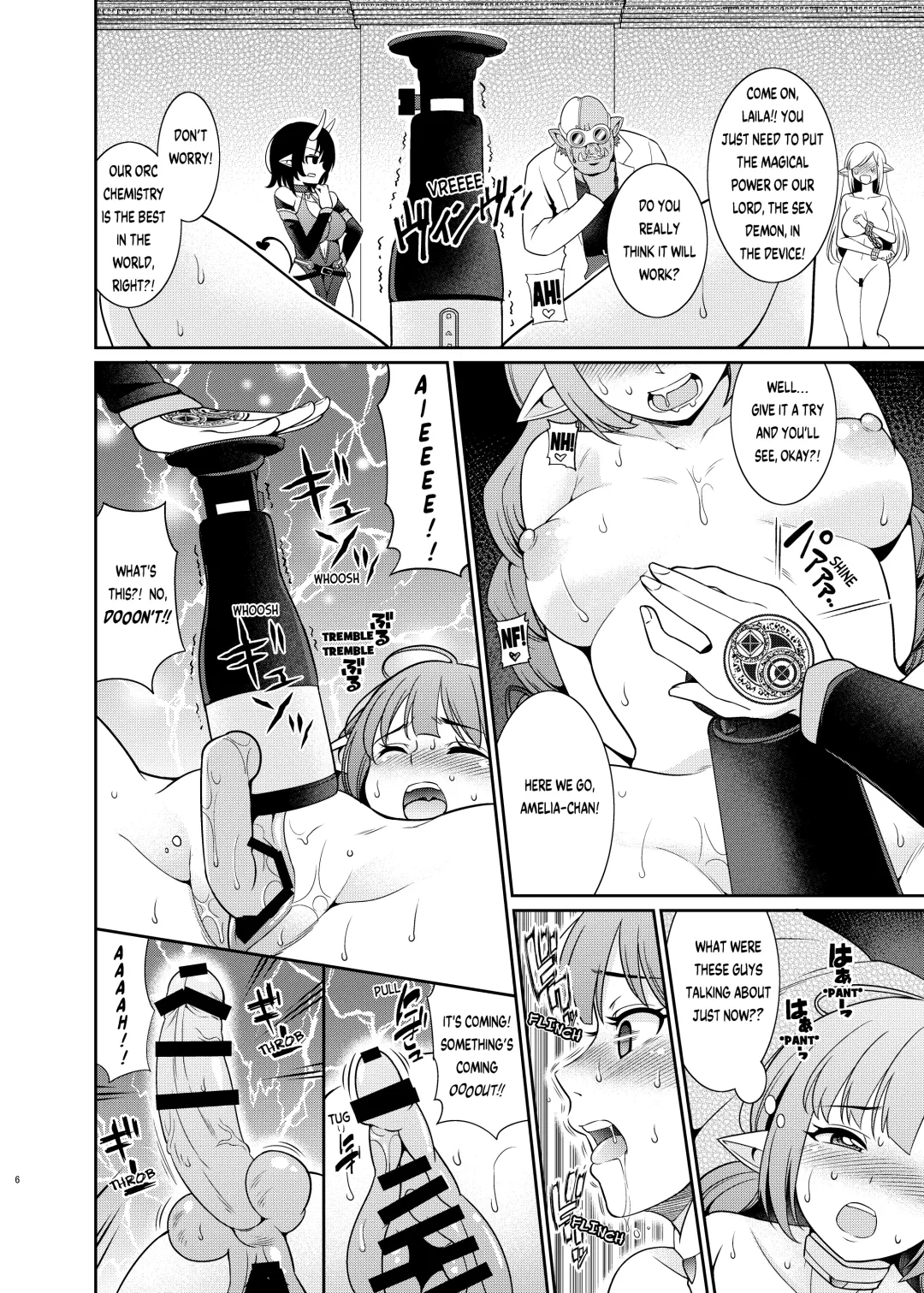 [Shikigami Kuroko] Futanari Elf no Tanetsuke Bokujou 1 | Futanari Elf Breeding Farm 1 Fhentai - Page 6