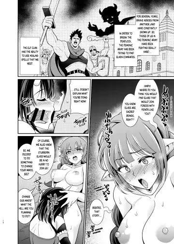 [Shikigami Kuroko] Futanari Elf no Tanetsuke Bokujou 1 | Futanari Elf Breeding Farm 1 Fhentai - Page 10