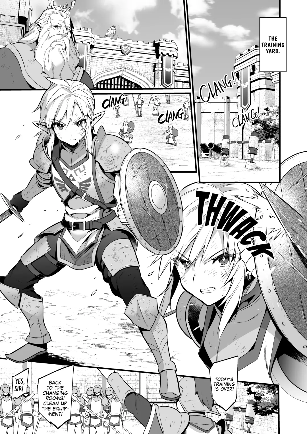 [Morikoke] Kunrenhei no Junan | The Torturous Training of New Recruits (decensored) Fhentai - Page 4