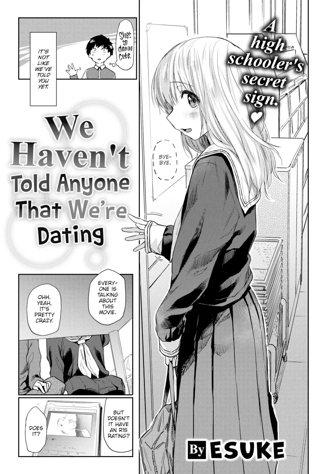 [Esuke] We Haven't Told Anyone That We're Dating Fhentai.net - Page 3