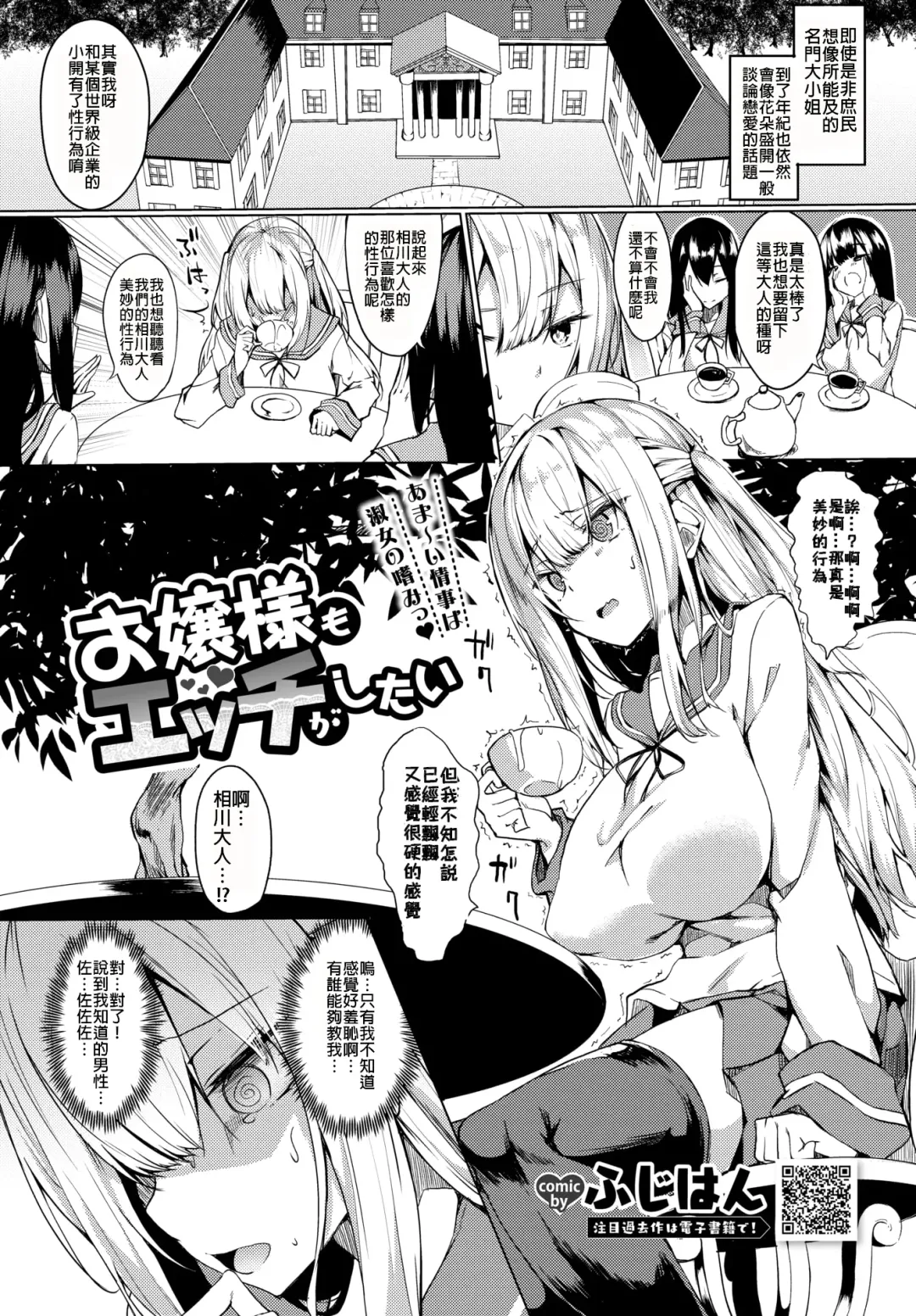 [Fuji-han] Ojou-sama mo Ecchi ga Shitai Fhentai - Page 2
