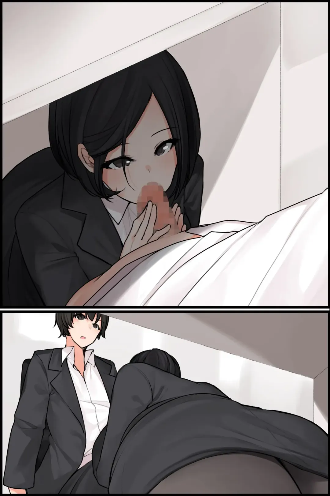 Mechakucha Eroi Karada no Sewazuki Osananajimi to, Cool-kei Kyonyuu Bijin Douryou to Oren-chi de 3P Harem!? 2 Fhentai - Page 53