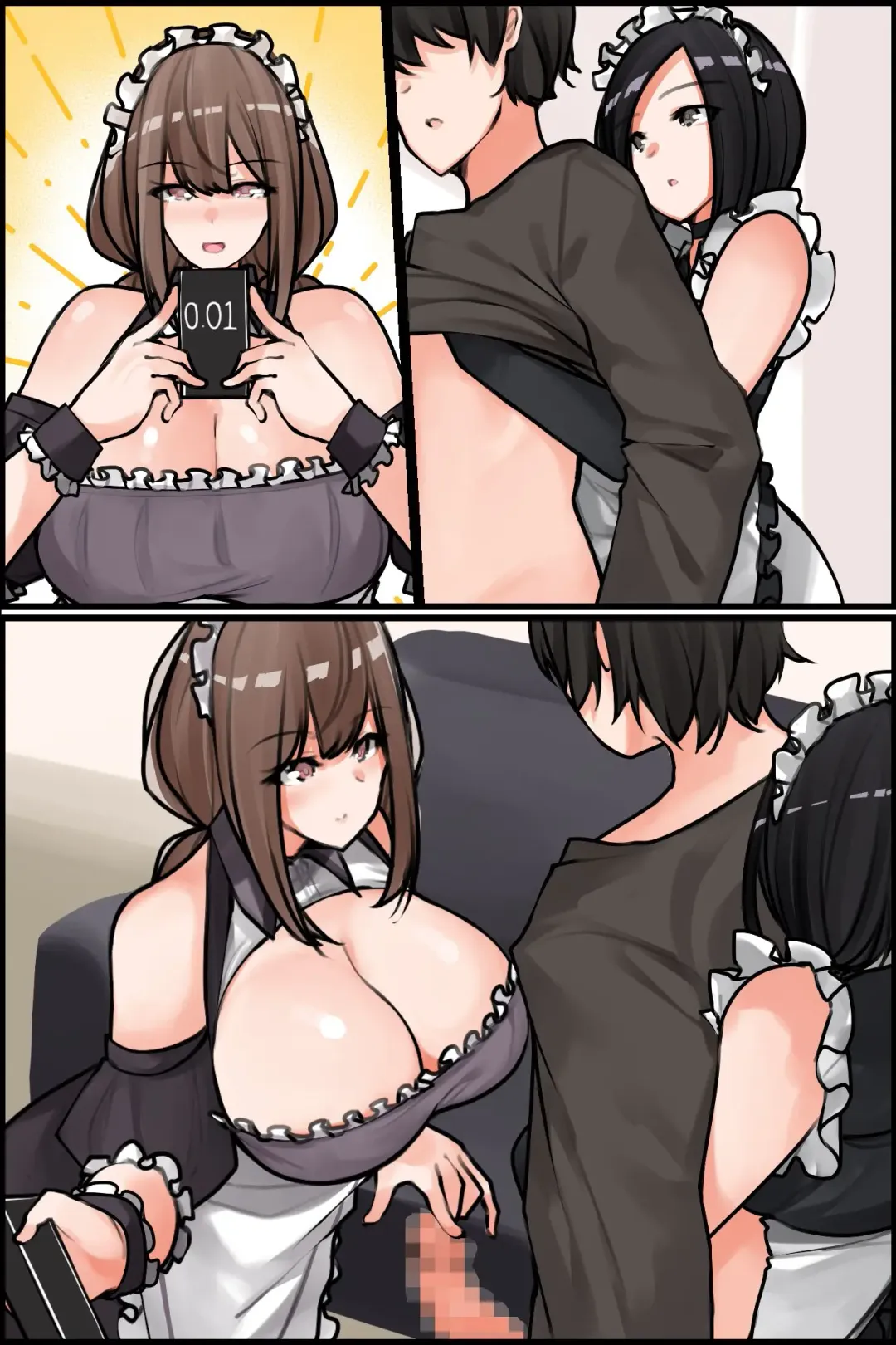 Mechakucha Eroi Karada no Sewazuki Osananajimi to, Cool-kei Kyonyuu Bijin Douryou to Oren-chi de 3P Harem!? 2 Fhentai - Page 82