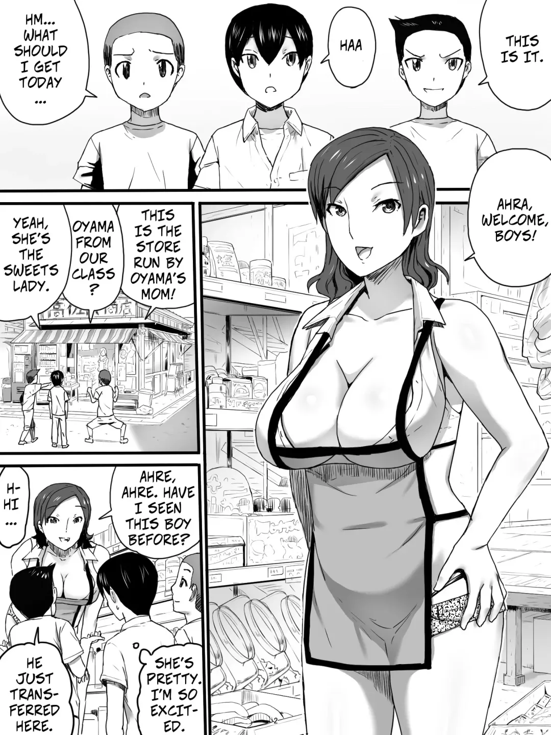 Dagashi-ya no Oba-chan | The Sweets Lady Fhentai.net - Page 3