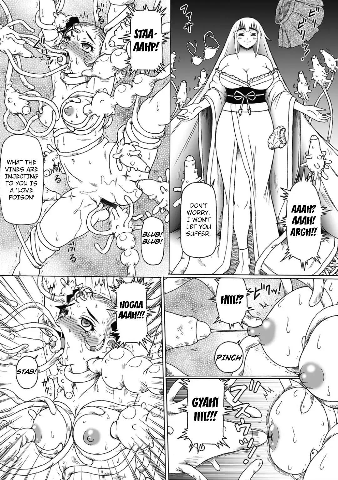 [Tada Atsunori] Shokushu Hime to Kobi Doku no Motenashi | The Tentacle Princess and Love Poison Hospitality Fhentai - Page 9