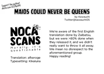 [Kawauchi] meido no michi ni ou ha nashi | Maids Could Never Be Queens Fhentai - Page 44