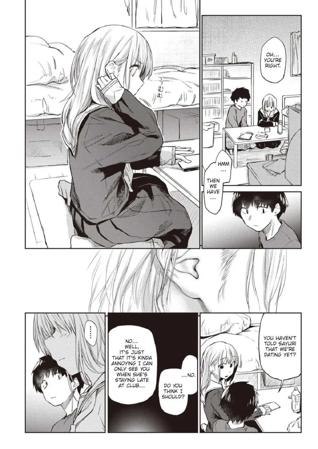 [Esuke] Ore-tachi ga Tsukiatteru Koto o Mada Dare mo Shiranai | We Haven't Told Anyone That We're Dating Fhentai - Page 4