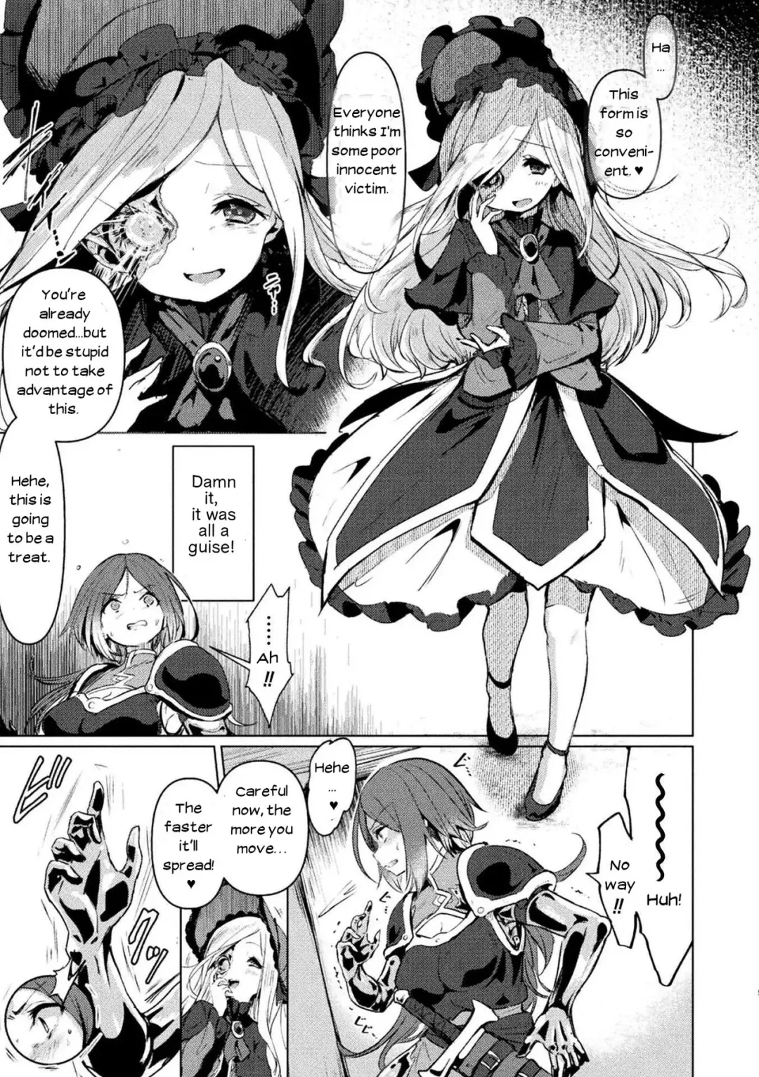 [Calpish] Onna Yuusha, Jintai Shasei ni Chiru | The Heroine Who Ejaculated Out Her Body Fhentai.net - Page 3