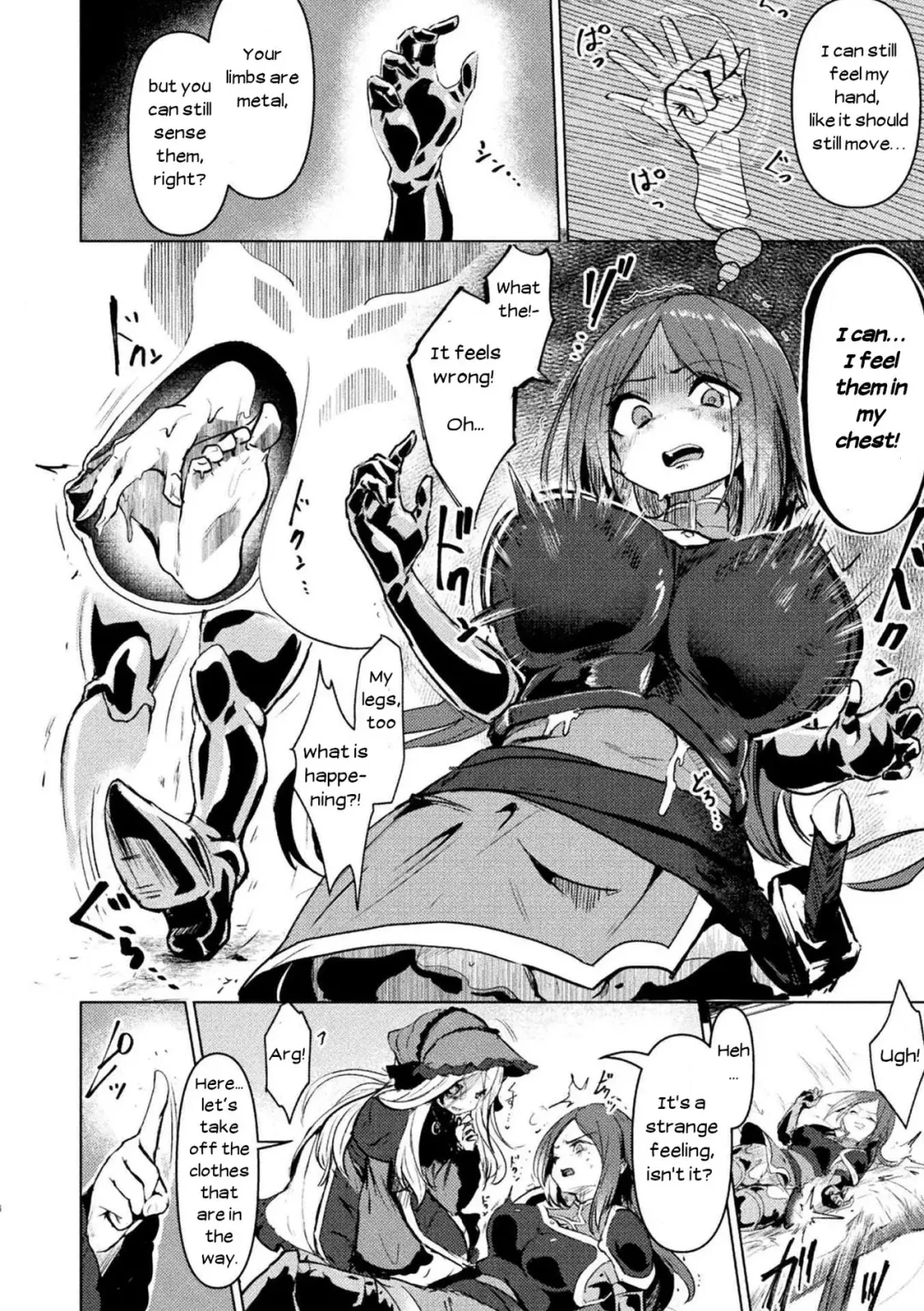 [Calpish] Onna Yuusha, Jintai Shasei ni Chiru | The Heroine Who Ejaculated Out Her Body Fhentai.net - Page 4