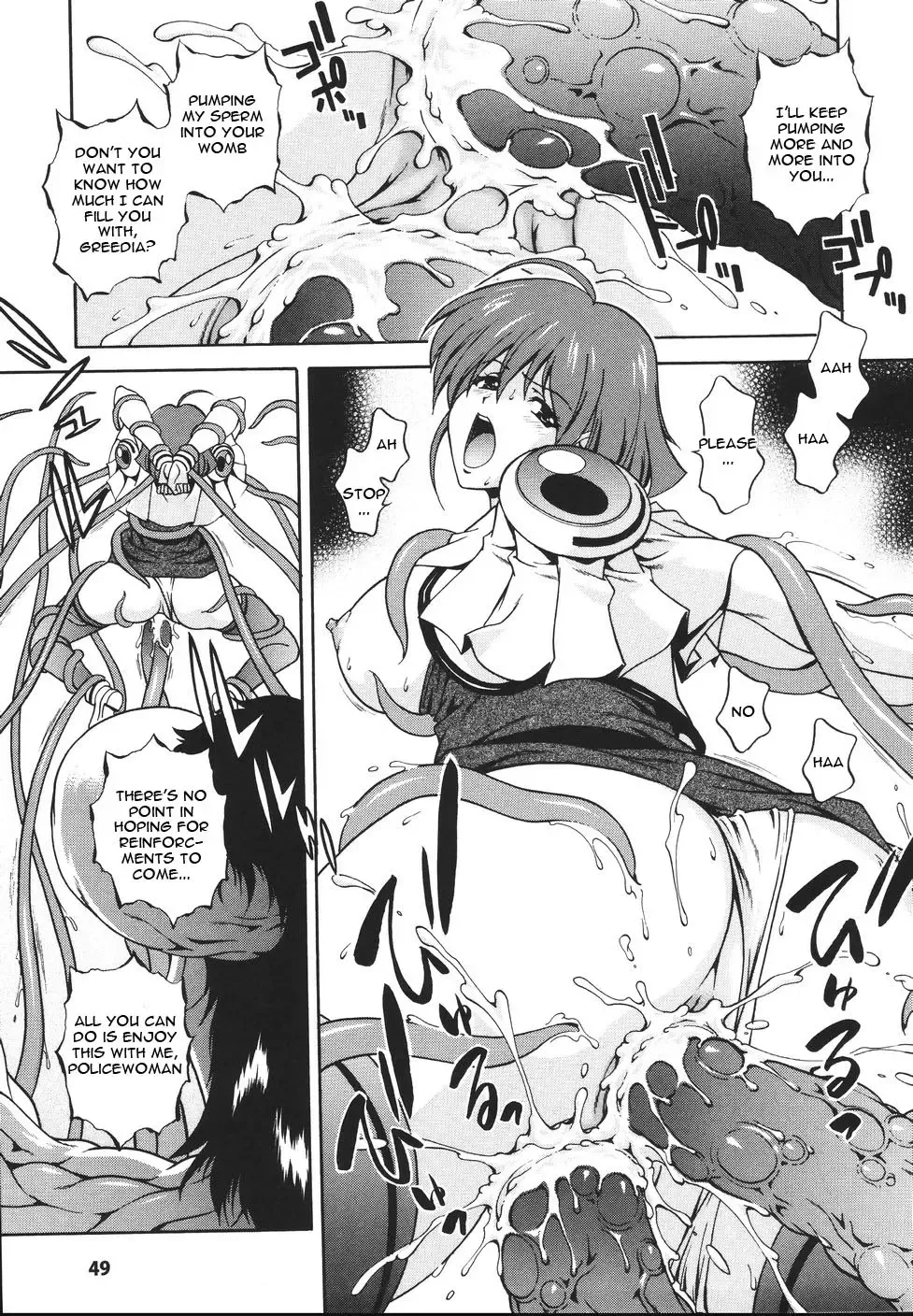 [Matsuzawa Kei] Mahou Tokusou Greedia Fhentai - Page 53