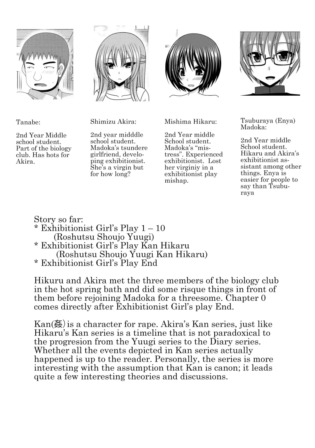 [Charu] Roshutsu Shoujo Yuugi Kan ~Akira Shojo Soushitsu Hen~ Ch. 0 Fhentai - Page 8