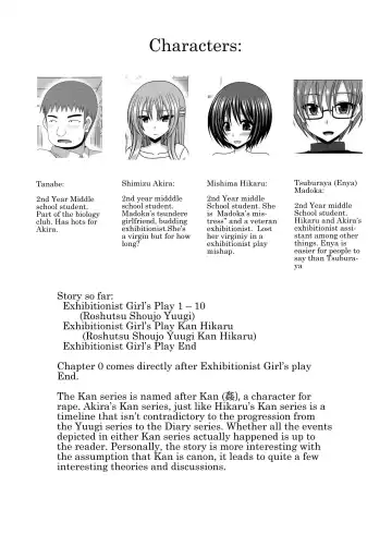 [Charu] Roshutsu Shoujo Yuugi Kan ~Akira Shojo Soushitsu Hen~ (Exhibitionist Girl's Play ~Akira's Defloration Ver.~) Ch. 0 Fhentai - Page 3