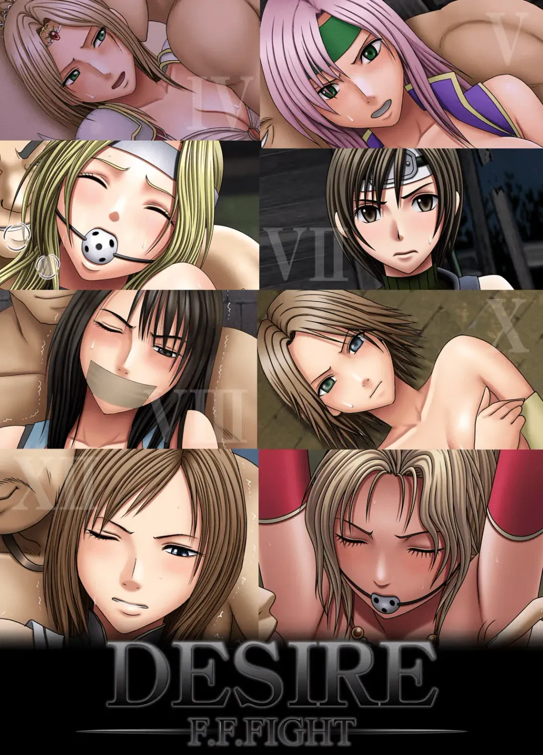 [Crimson] F.F.FIGHT Desire - Terra, Rikku, Rosa Fhentai - Page 1