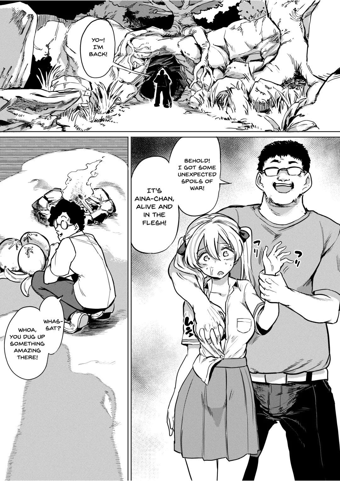 [Aomushi] Goblin x Joshikousei x Houkai Namaiki Gal Hen | Goblin x Schoolgirls x Collapse Cheeky Gal Edition Fhentai.net - Page 10