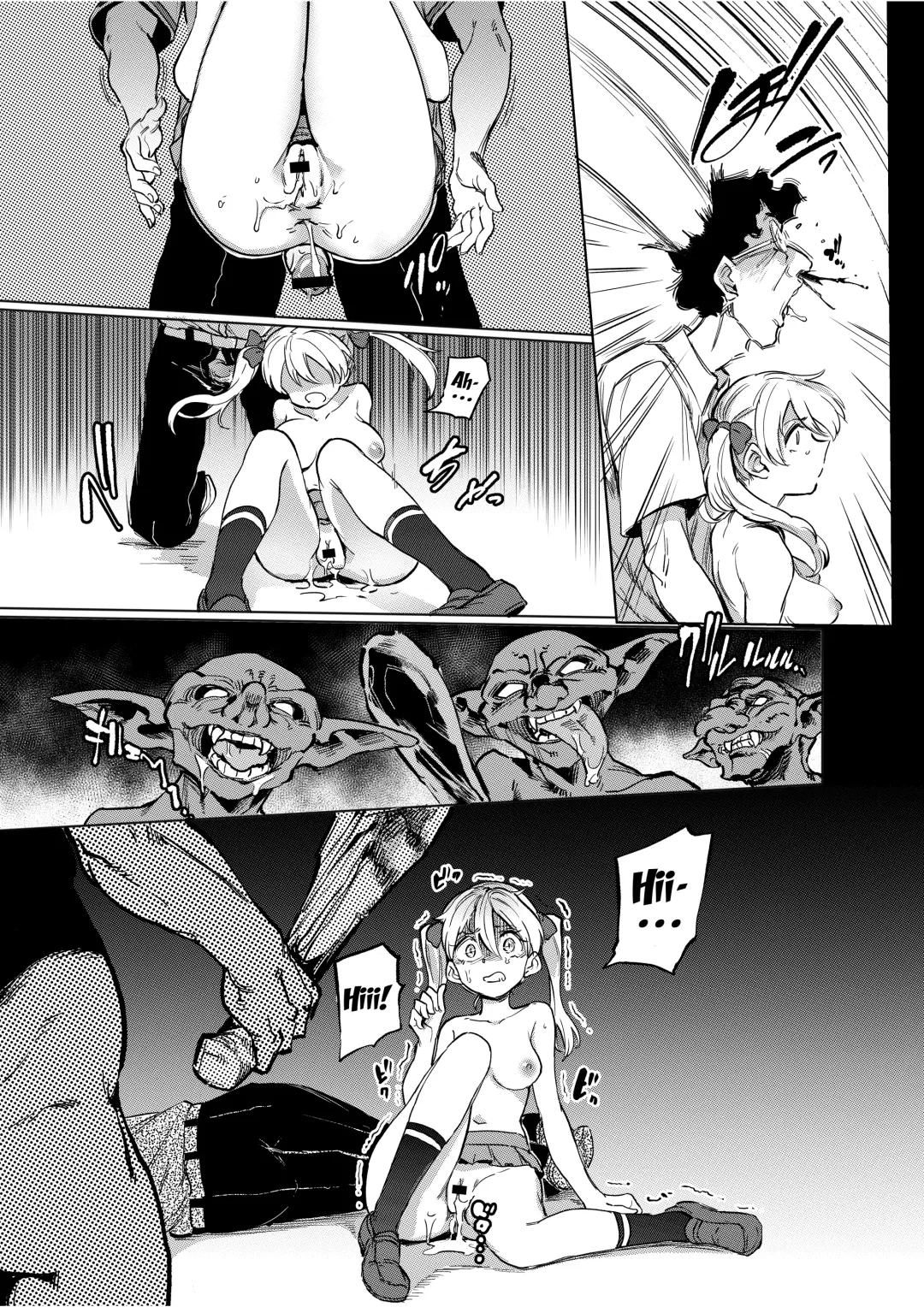 [Aomushi] Goblin x Joshikousei x Houkai Namaiki Gal Hen | Goblin x Schoolgirls x Collapse Cheeky Gal Edition Fhentai.net - Page 20