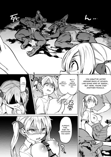 [Aomushi] Goblin x Joshikousei x Houkai Namaiki Gal Hen | Goblin x Schoolgirls x Collapse Cheeky Gal Edition Fhentai.net - Page 7