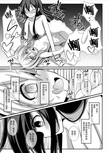 [Natsuki Gumi] TS Mesu Ochi ~Onnanoko ni Sarete Love Love Yuri Sex~ | TS雌堕~变成女孩子后的爱爱百合sex~ Fhentai - Page 21