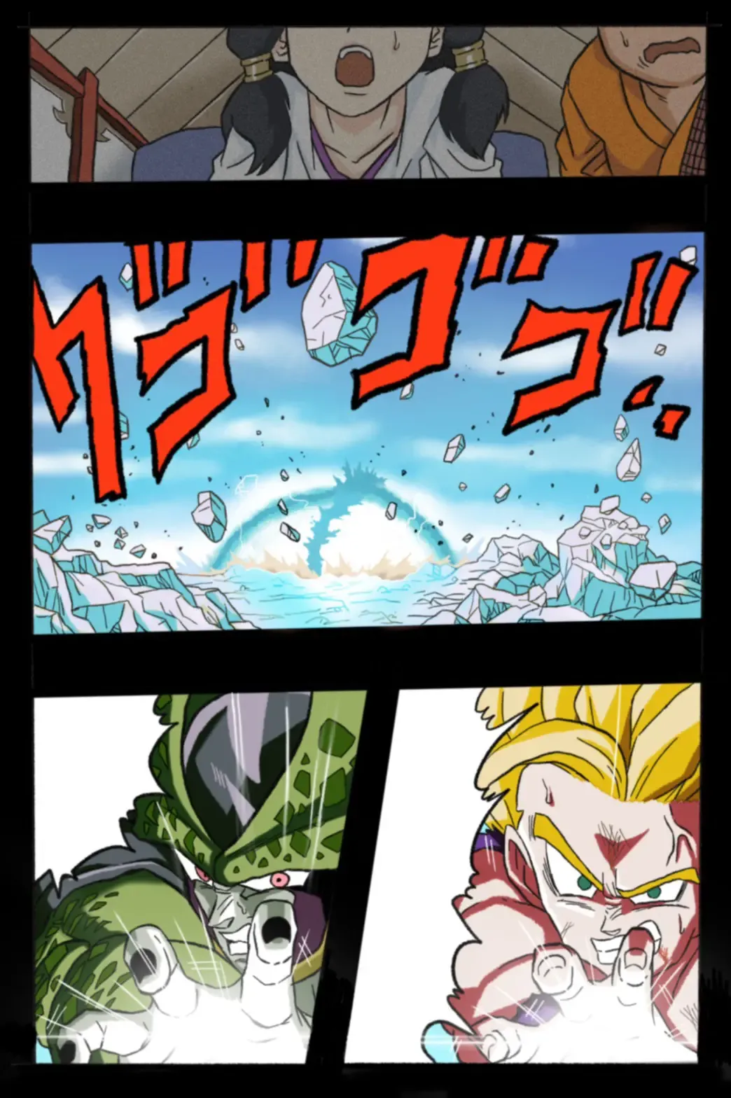 Ultimate Ryona Budokai! Videl x Big Dick Spopovich Fhentai - Page 3