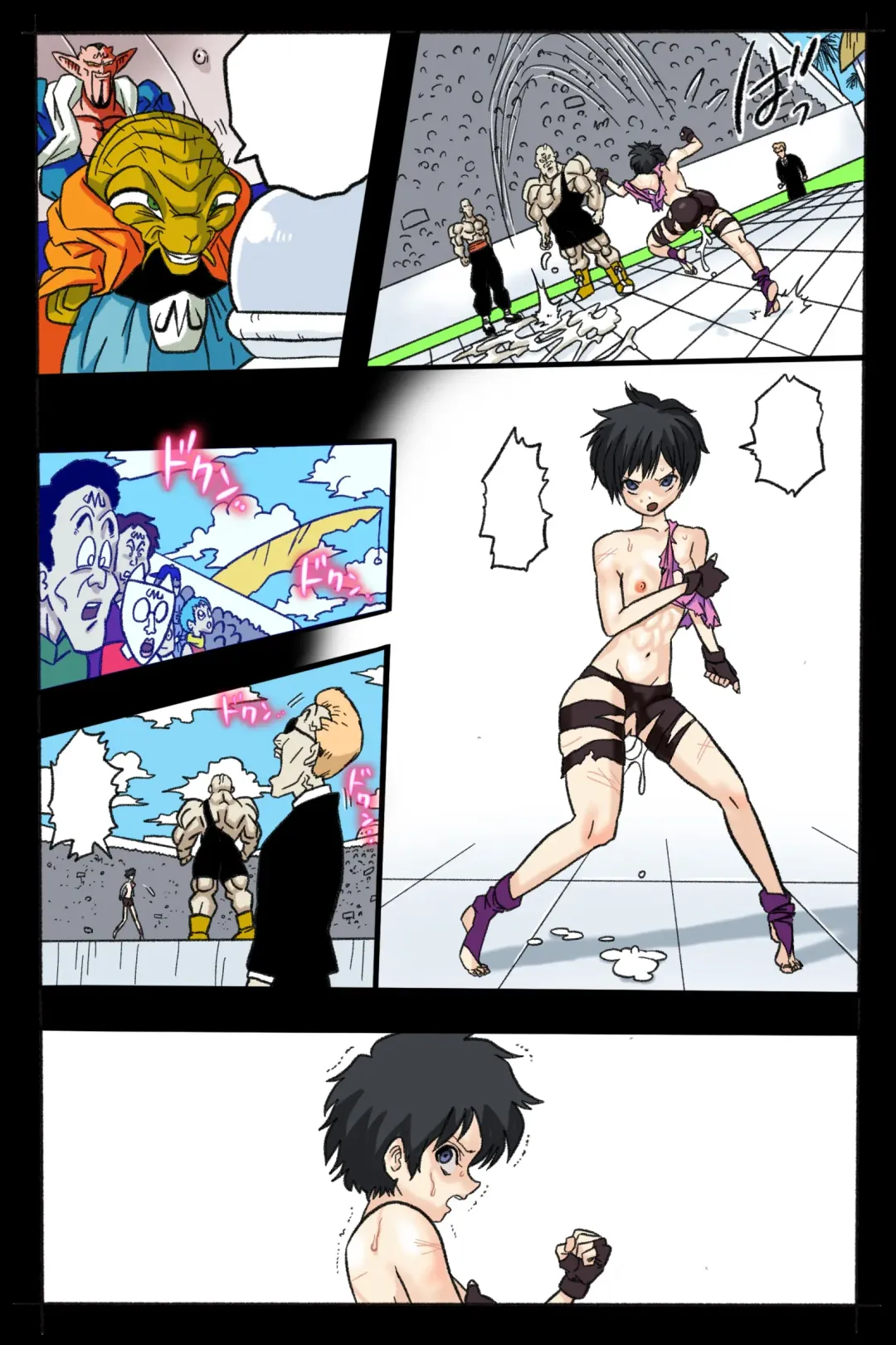 Ultimate Ryona Budokai! Videl x Big Dick Spopovich Fhentai - Page 31