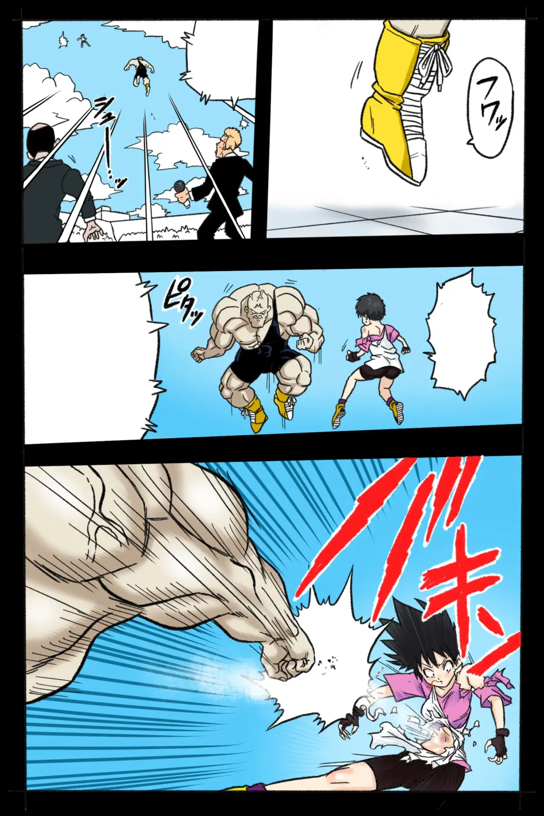 Ultimate Ryona Budokai! Videl x Big Dick Spopovich Fhentai - Page 7