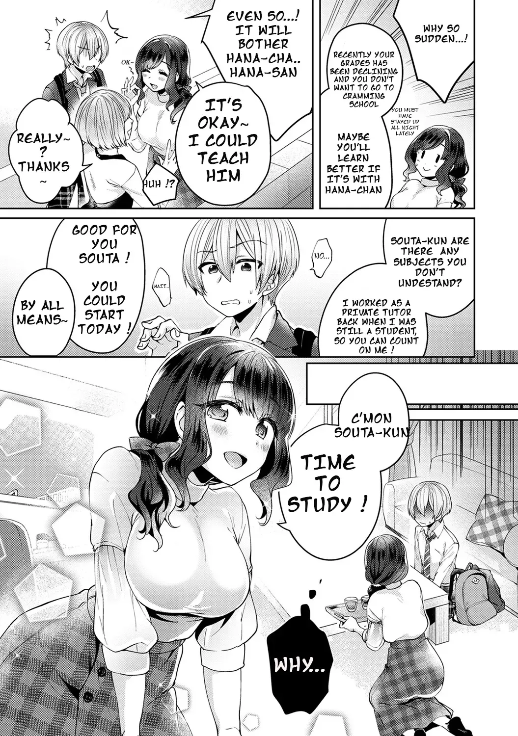 [Katou An] Fushidara na Junai -Toshishita Danshi ni Netorarete...- |Immoral Pure Love -NTRed by younger boy...- Ch. 1 Fhentai.net - Page 10