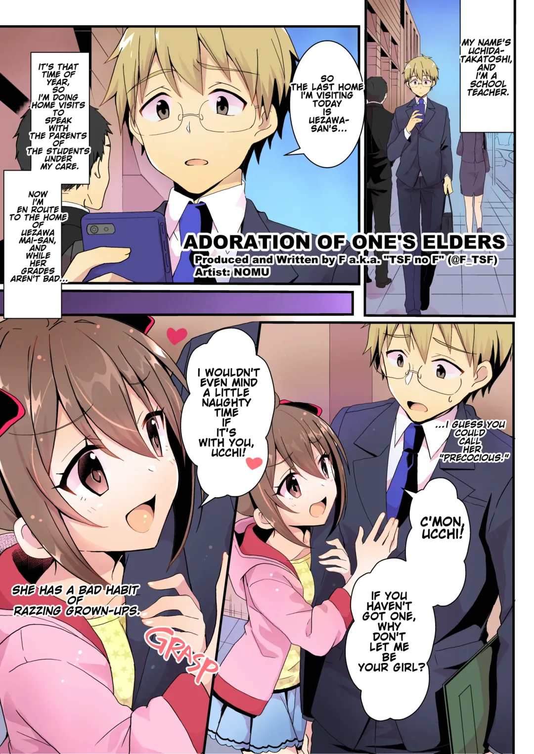 [Nomu] Toshiue e no Doukei | Adoration of One's Elders Fhentai - Page 1