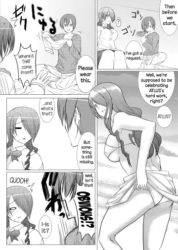 [Tabigarasu] Saigo wa Aegis dakedo Bokura wa Mitsuru-ha F | Aigis may be canon, but we're Mitsuru fans F. Fhentai.net - Page 7