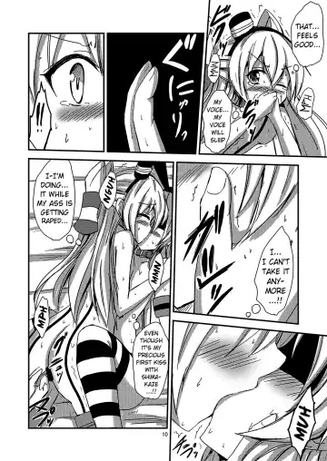 [Aikawa Ryou] Kuubo Wo-Kyuu-chan no Amatsukaze Yuri Dorei Choukyou ~Mekakushi Shimakaze Choukyou Hen~ | Standard Carrier Wo-Class's Amatsukaze Yuri Slave Training ~Blindfolded Shimakaze Training~ Fhentai.net - Page 11