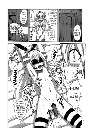 [Aikawa Ryou] Kuubo Wo-Kyuu-chan no Amatsukaze Yuri Dorei Choukyou ~Mekakushi Shimakaze Choukyou Hen~ | Standard Carrier Wo-Class's Amatsukaze Yuri Slave Training ~Blindfolded Shimakaze Training~ Fhentai.net - Page 7