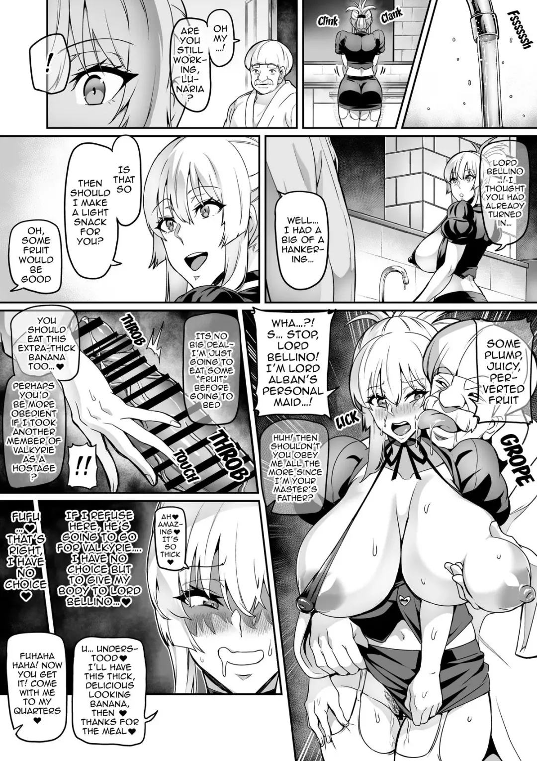 [Hatoba Akane] Touma Senki Cecilia IF Lunaria to Hentai Ouzoku no Wana ~Dappi Haizen Hen~ | Demon Slaying Battle Princess Cecilia IF Lunaria and the Trap of the Perverted Royal Family ~Feces Serving Edition~ Fhentai.net - Page 7