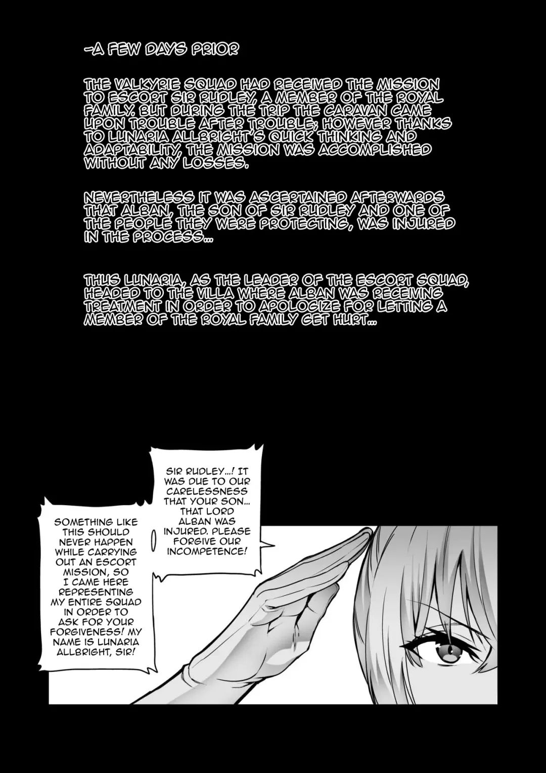 [Hatoba Akane] Touma Senki Cecilia IF Lunaria to Hentai Ouzoku no Wana ~Songen Houki Hen~ | Demon Slaying Battle Princess Cecilia IF Lunaria and the Trap of the Perverted Royal Family ~Throwing Away Dignity Edition~ Fhentai.net - Page 2