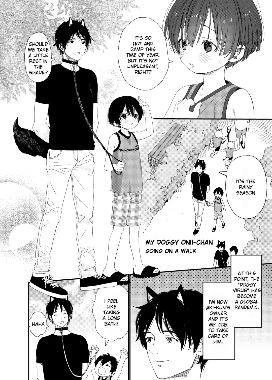 [Shinachiku] Wagaya no Wanko Nii-chan 1 | My Doggy Onii-chan 1 Fhentai - Page 4