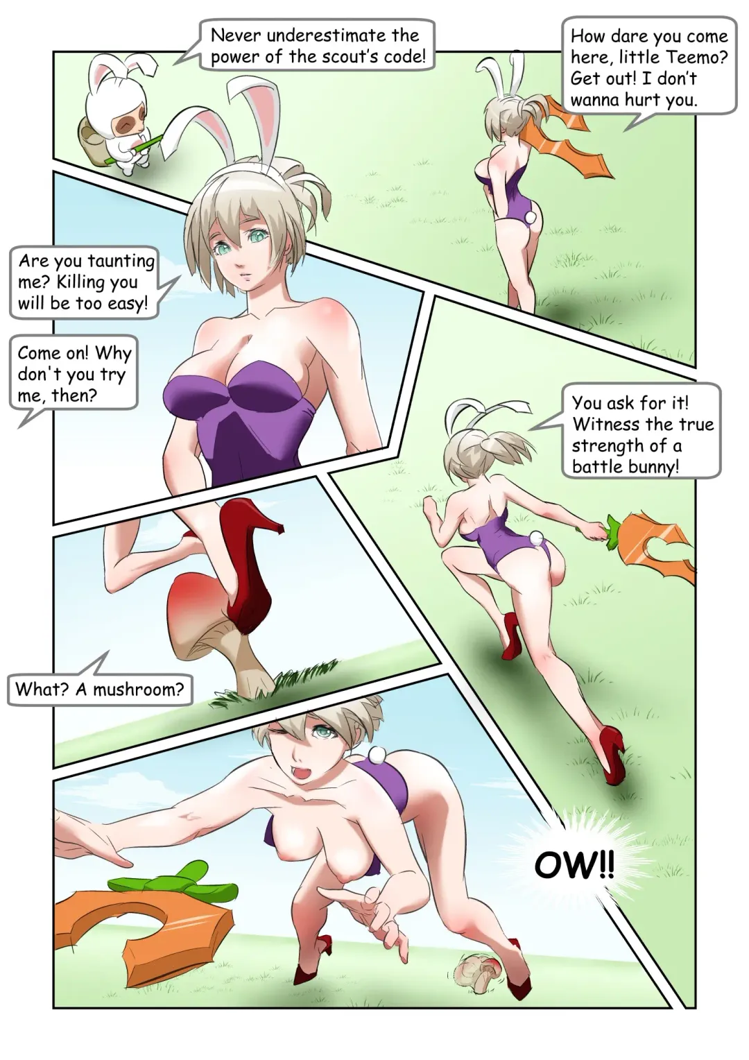 [Beamgundam] Riven vs. Teemo! Fhentai.net - Page 1