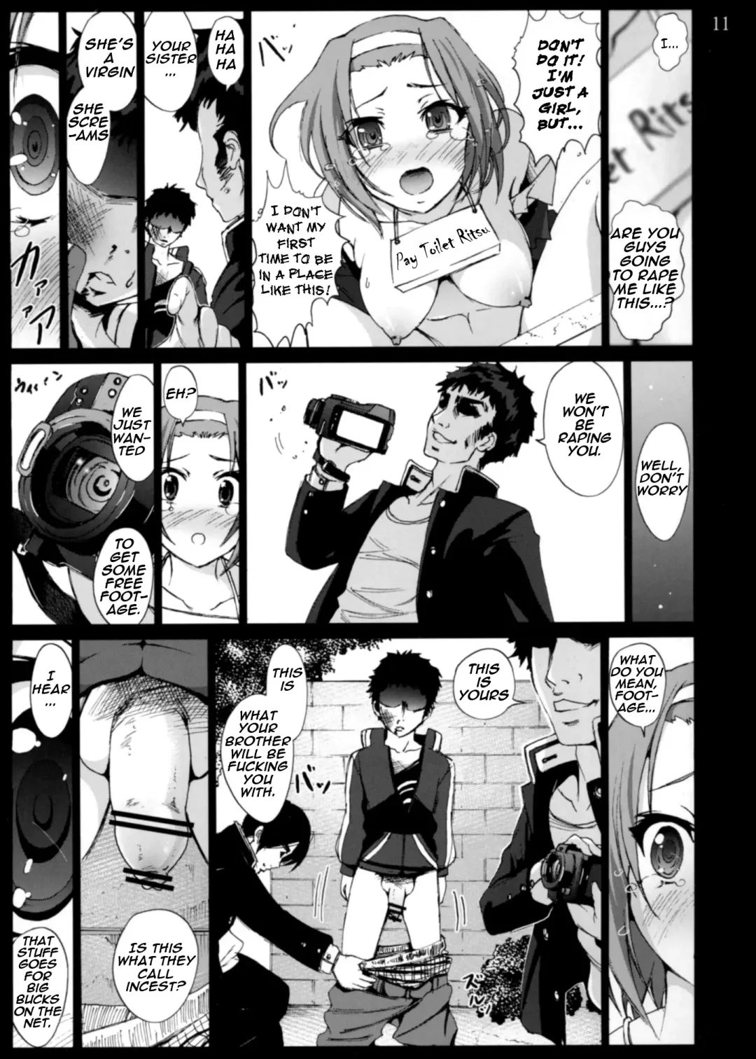 [Mokusei Zaijuu] Ritsu Nee-chan wa Koushuu Benjo... | Ritsu the Pay Toilet Fhentai - Page 10
