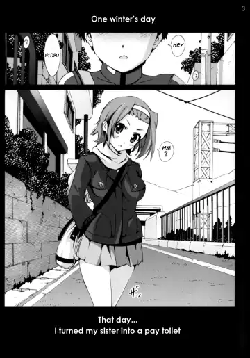 [Mokusei Zaijuu] Ritsu Nee-chan wa Koushuu Benjo... | Ritsu the Pay Toilet Fhentai - Page 2