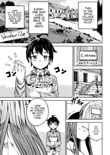[Tomura Suisen] Majo to Shounen | The Witch and the Boy Fhentai - Page 2