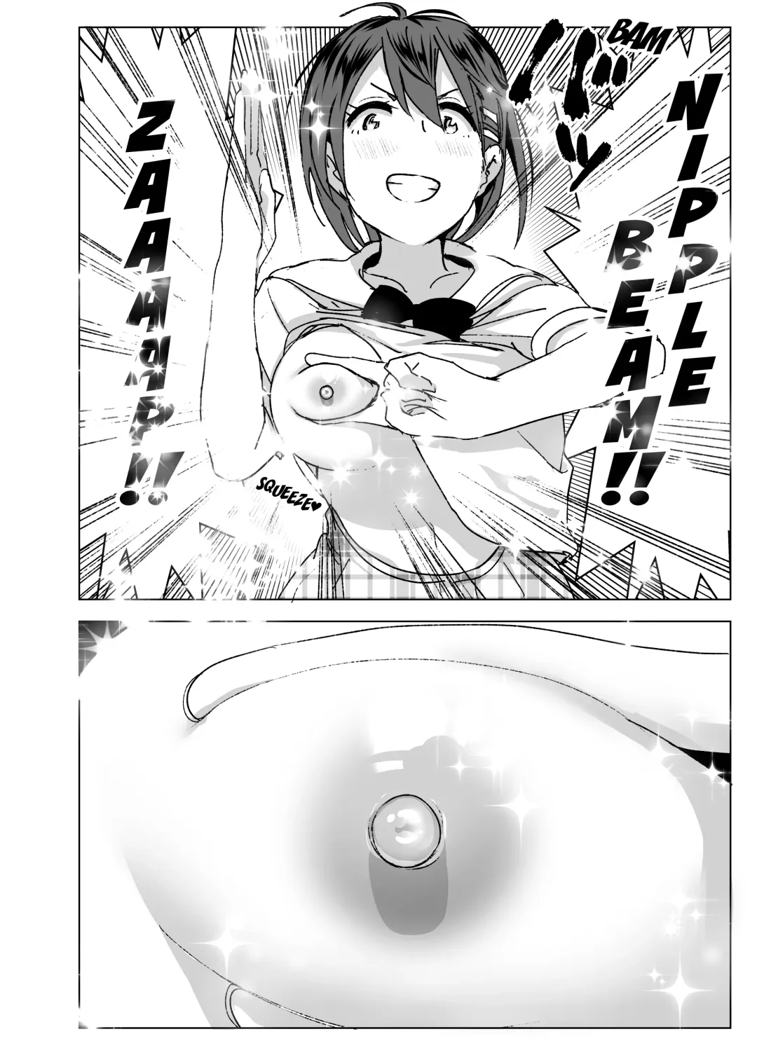 [Nakani] Chikubeam! Bibibibibi!! | Nipple Beam! Zaaap!! (decensored) Fhentai - Page 30