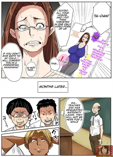 [Nobishiro] Hitozuma Kyoushi to Kuzu Seito | Married teacher and student Fhentai - Page 25