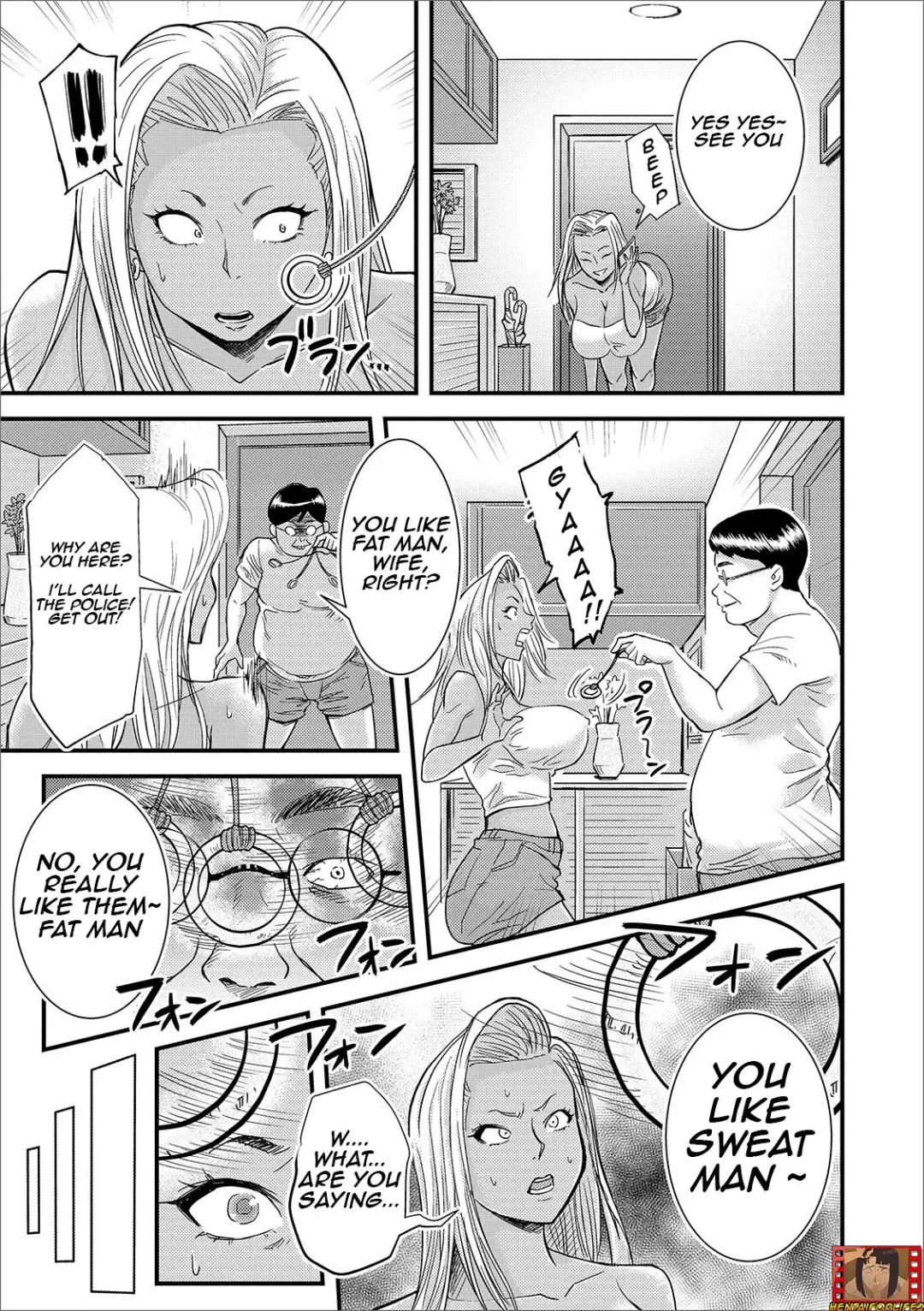 [Nobishiro - Nobu] Fat hypnotist VS Former Young Married Woman Fhentai - Page 3