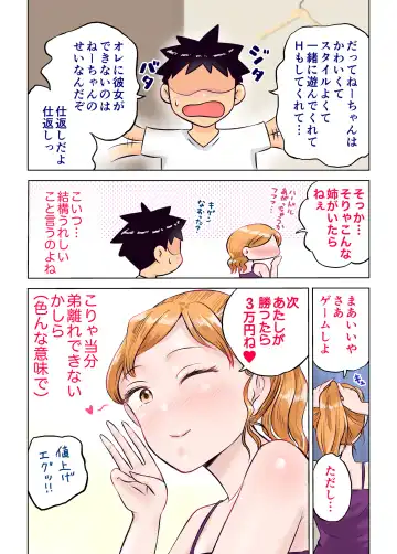 Nee-chan to Game Taiketsu de Ecchi na Onegaishitemita Fhentai - Page 49