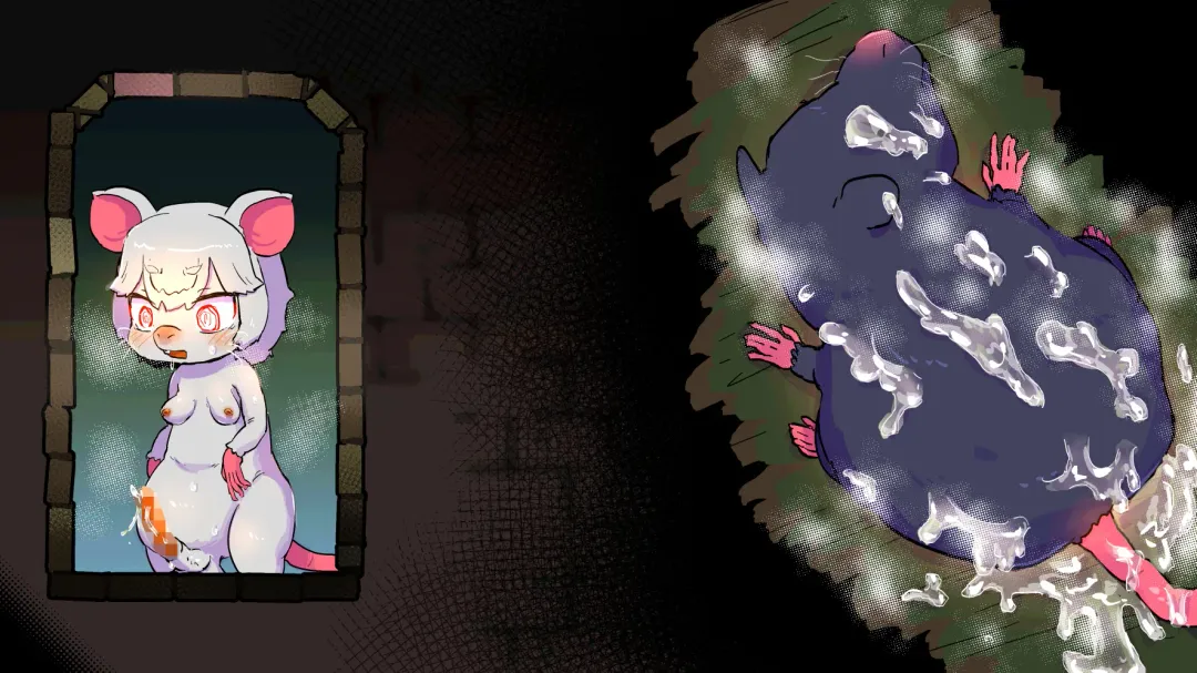 gesui kurasi no ache-ta osu nezumi ka no noroi Fhentai - Page 53