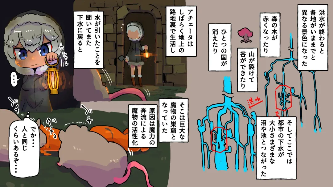 gesui kurasi no ache-ta osu nezumi ka no noroi Fhentai - Page 6